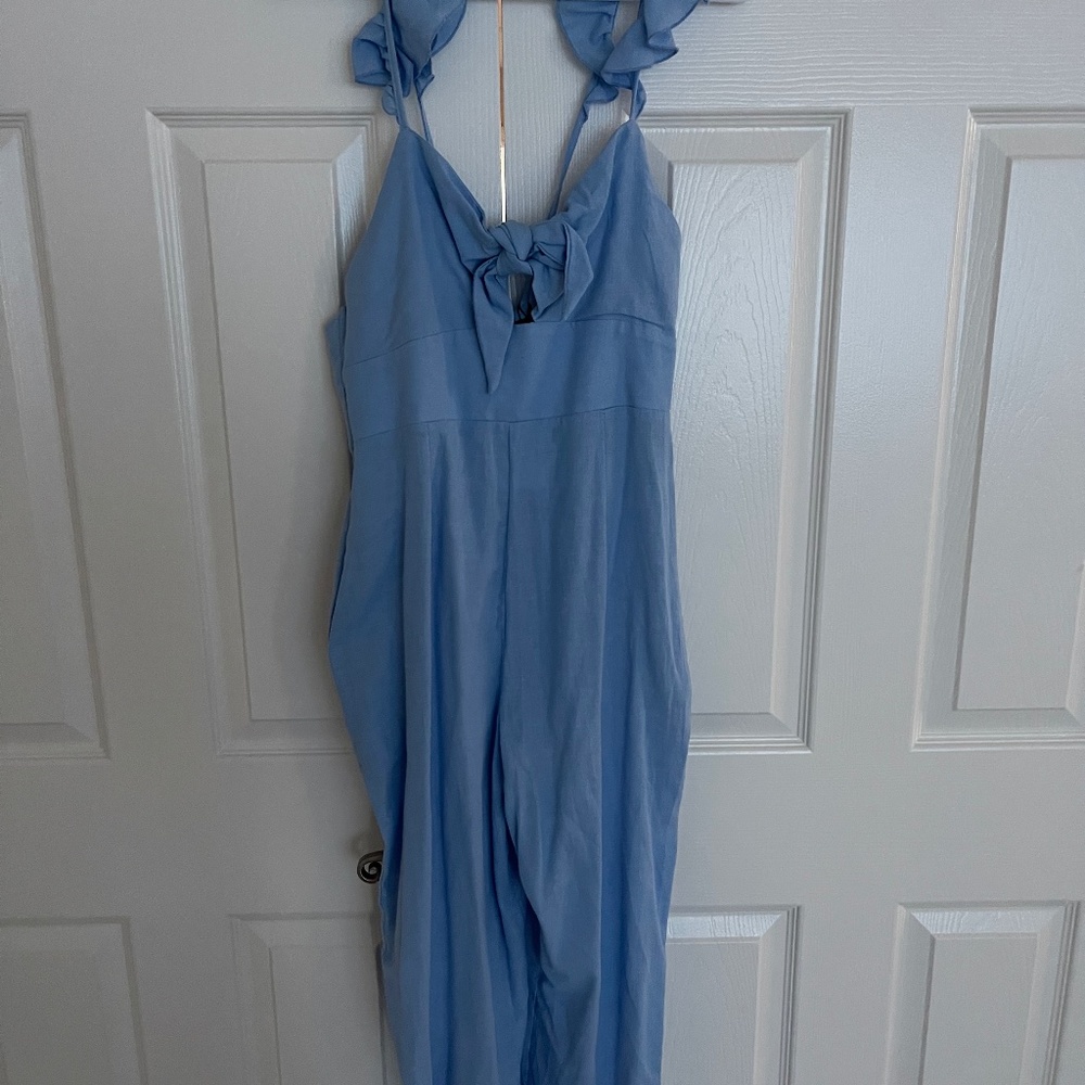 Zara blue romper